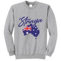 Straya Aussie For Australian Slang Tall Sweatshirt
