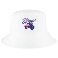 Straya Aussie For Australian Slang Cool Comfort Performance Bucket Hat
