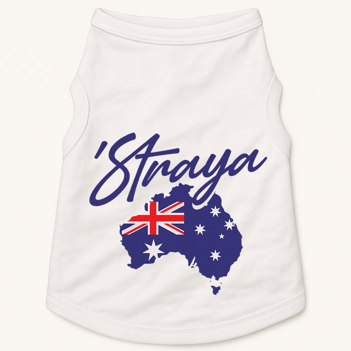 Straya Aussie For Australian Slang Doggie Tank