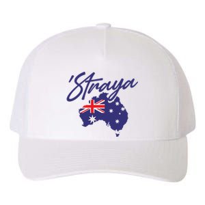 Straya Aussie For Australian Slang Yupoong Adult 5-Panel Trucker Hat