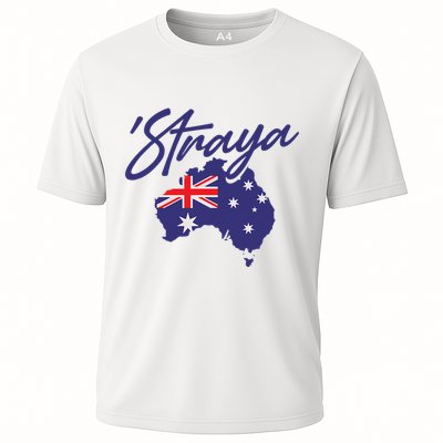 Straya Aussie For Australian Slang Performance Shirt