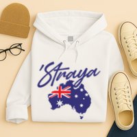 Straya Aussie For Australian Slang Hoodie