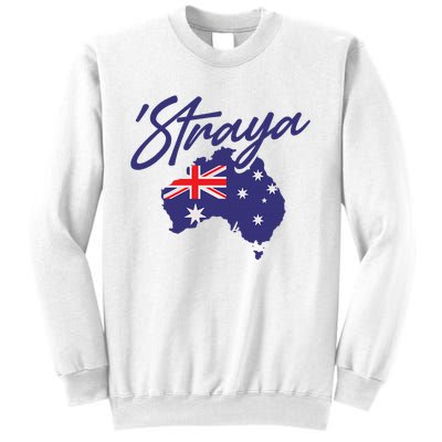 Straya Aussie For Australian Slang Sweatshirt