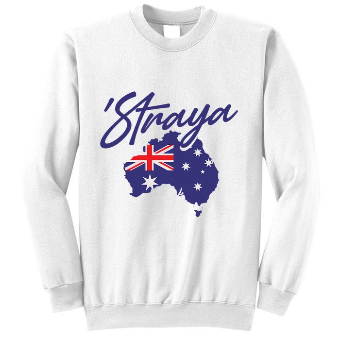 Straya Aussie For Australian Slang Sweatshirt
