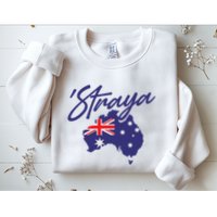 Straya Aussie For Australian Slang Sweatshirt