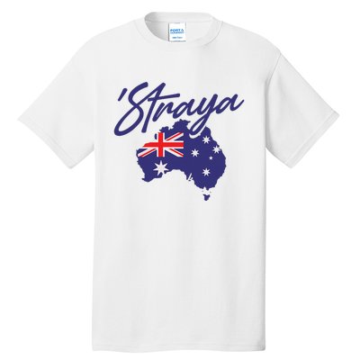 Straya Aussie For Australian Slang Tall T-Shirt