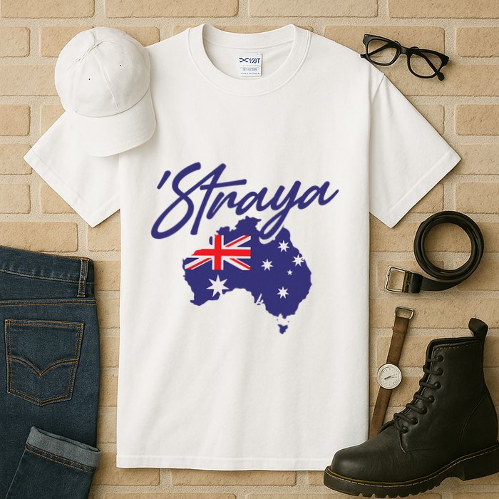 Straya Aussie For Australian Slang Tall T-Shirt