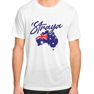 Straya Aussie For Australian Slang Adult ChromaSoft Performance T-Shirt