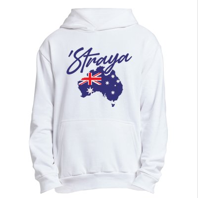 Straya Aussie For Australian Slang Urban Pullover Hoodie