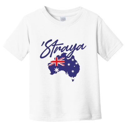 Straya Aussie For Australian Slang Toddler T-Shirt