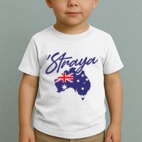 Straya Aussie For Australian Slang Toddler T-Shirt