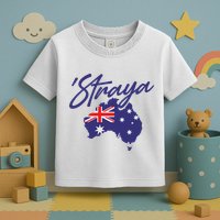 Straya Aussie For Australian Slang Toddler T-Shirt