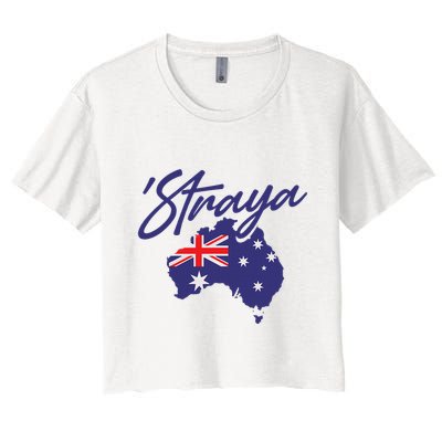 Straya Aussie For Australian Slang Crop Top