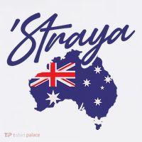 Straya Aussie For Australian Slang Wool Snapback Cap