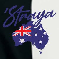 Straya Aussie For Australian Slang Infant Baby Jersey Bodysuit
