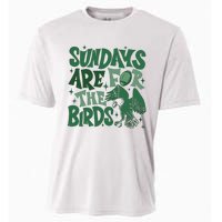 Sundays Are For The Birds Football Cooling Performance Crew T-Shirt