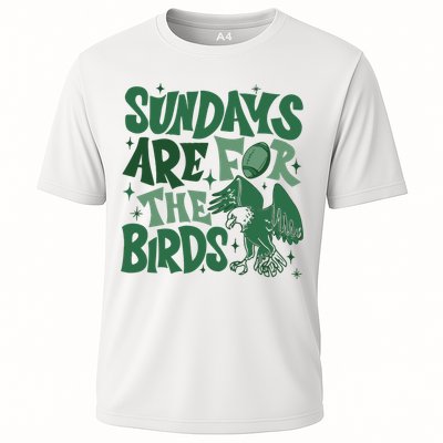 Sundays Are For The Birds Football Cooling Performance Crew T-Shirt