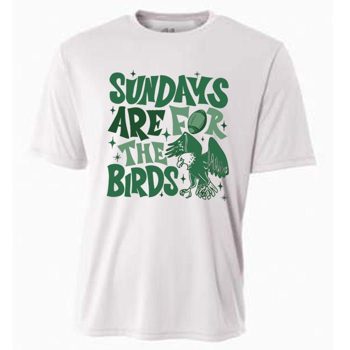 Sundays Are For The Birds Football Cooling Performance Crew T-Shirt