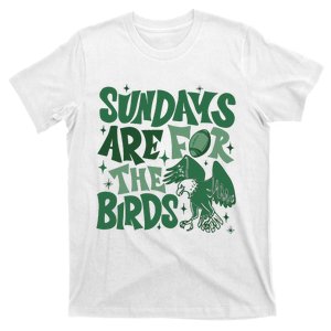 Sundays Are For The Birds Football T-Shirt