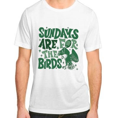 Sundays Are For The Birds Football Adult ChromaSoft Performance T-Shirt