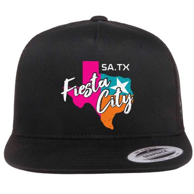 San Antonio Fiesta City Cinco De Mayo Fiesta Squad Texas Flatbill Hat