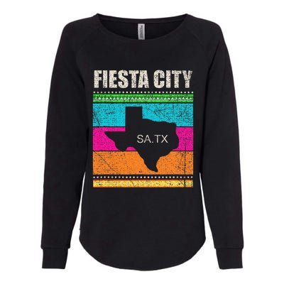 San Antonio Fiesta City Cinco De Mayo Fiesta Squad Texas Womens California Wash Sweatshirt