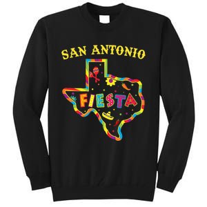 San Antonio Fiesta City Cinco De Mayo Fiesta Squad Texas Tall Sweatshirt