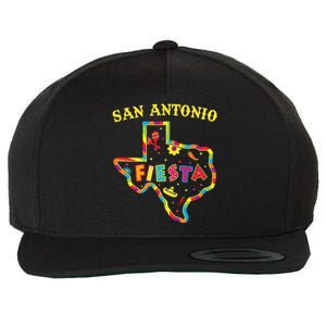 San Antonio Fiesta City Cinco De Mayo Fiesta Squad Texas Wool Snapback Cap