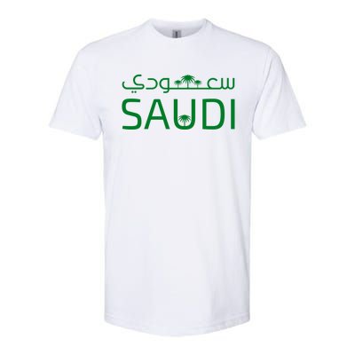 Saudi Arabia For Saudi National Day Gift Softstyle CVC T-Shirt