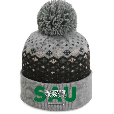 Saudi Arabia For Saudi National Day Gift The Baniff Cuffed Pom Beanie