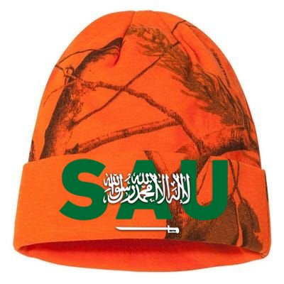 Saudi Arabia For Saudi National Day Gift Kati Licensed 12" Camo Beanie