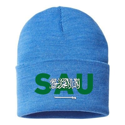 Saudi Arabia For Saudi National Day Gift Sustainable Knit Beanie