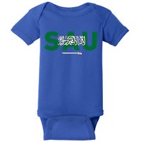 Saudi Arabia For Saudi National Day Gift Baby Bodysuit