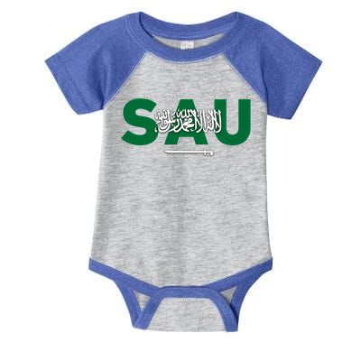 Saudi Arabia For Saudi National Day Gift Infant Baby Jersey Bodysuit