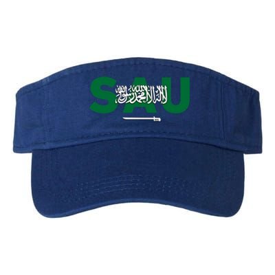 Saudi Arabia For Saudi National Day Gift Valucap Bio-Washed Visor