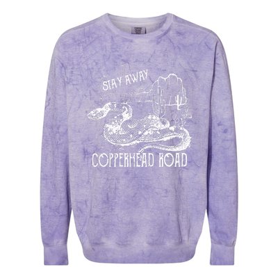 Stay Away From Copperhead Road Colorblast Crewneck Sweatshirt