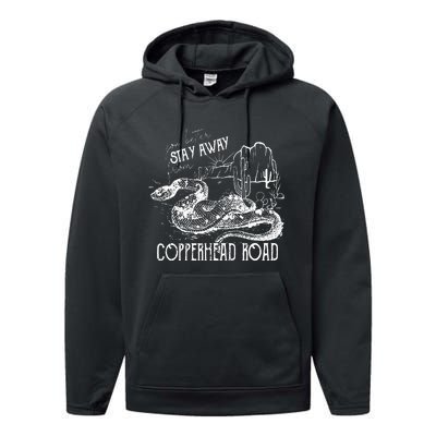 Stay Away From Copperhead Road Performance Fleece Hoodie