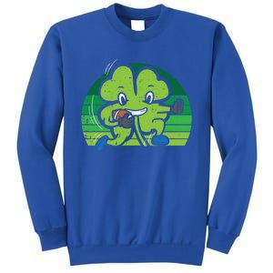 Shamrock American Football St Patricks Day Cute Gift Sweatshirt