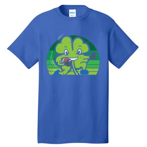 Shamrock American Football St Patricks Day Cute Gift Tall T-Shirt