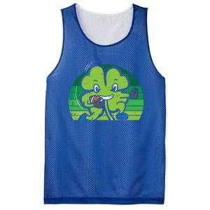 Shamrock American Football St Patricks Day Cute Gift Mesh Reversible Basketball Jersey Tank