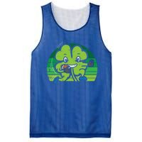 Shamrock American Football St Patricks Day Cute Gift Mesh Reversible Basketball Jersey Tank