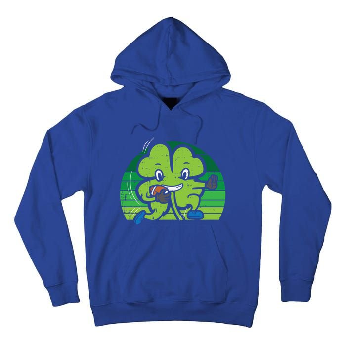 Shamrock American Football St Patricks Day Cute Gift Tall Hoodie