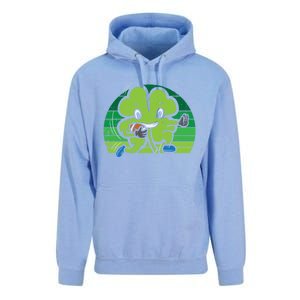 Shamrock American Football St Patricks Day Cute Gift Unisex Surf Hoodie