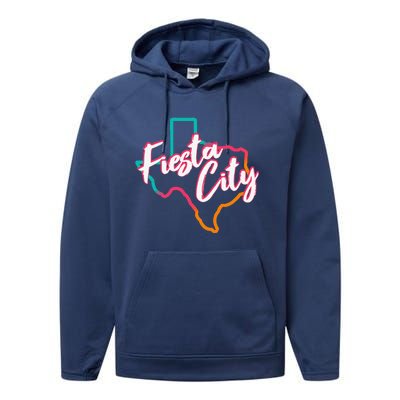 San Antonio Fiesta City Fans Performance Fleece Hoodie