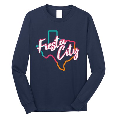 San Antonio Fiesta City Fans Long Sleeve Shirt