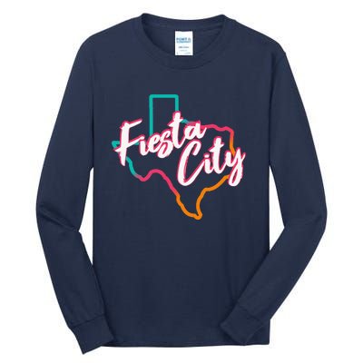 San Antonio Fiesta City Fans Tall Long Sleeve T-Shirt