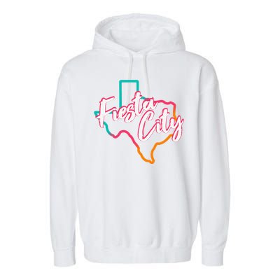 San Antonio Fiesta City Fans Garment-Dyed Fleece Hoodie