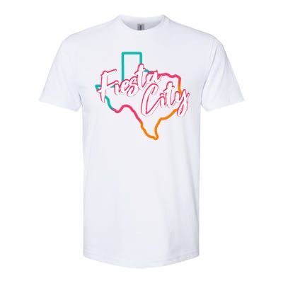 San Antonio Fiesta City Fans Softstyle CVC T-Shirt