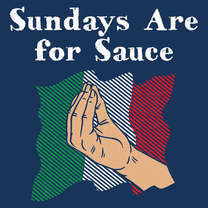 Sundays Are For Sauce Funny Italian Humor Italy Food Sayings Infant Baby Jersey Bodysuit