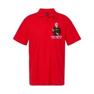 St Andrew Fishing Patron Saint Of Fisherman Catholic Saint Softstyle Adult Sport Polo